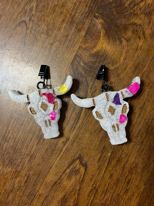 Aztec Bull Skull Small 2 Pack