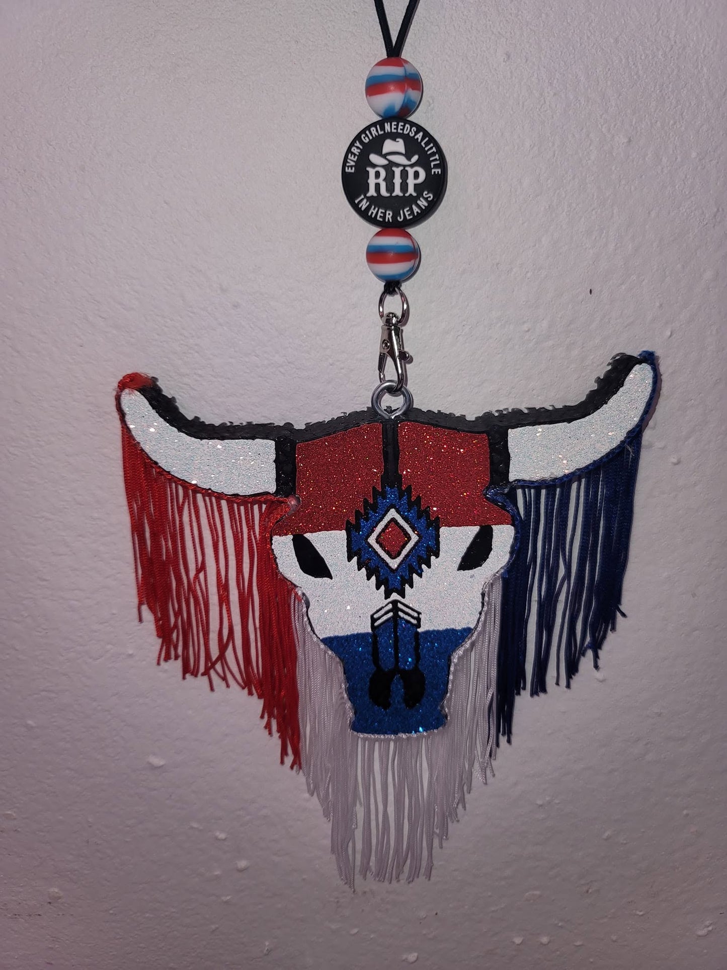 Aztec Bull Skull