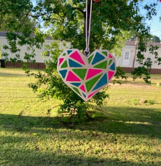 Stained Glass Heart