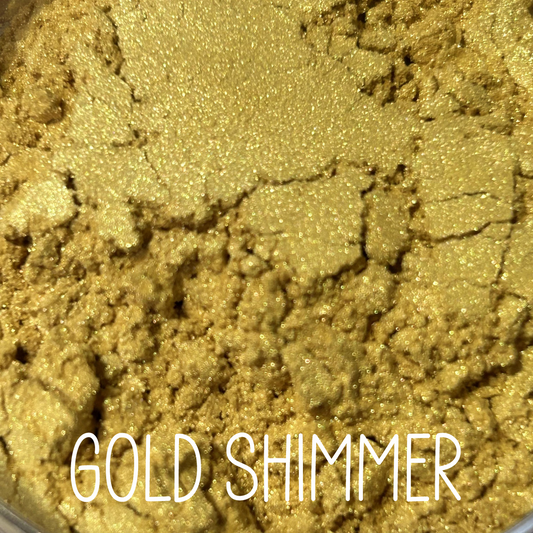 Gold Shimmer Mica Powder 1 oz.