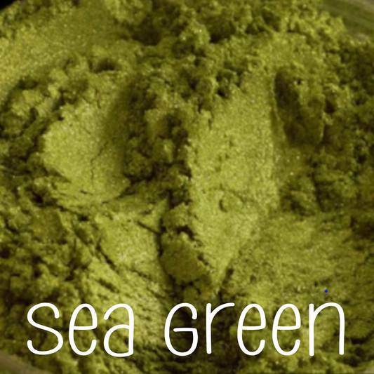 Sea Green Mica Powder 1 oz.